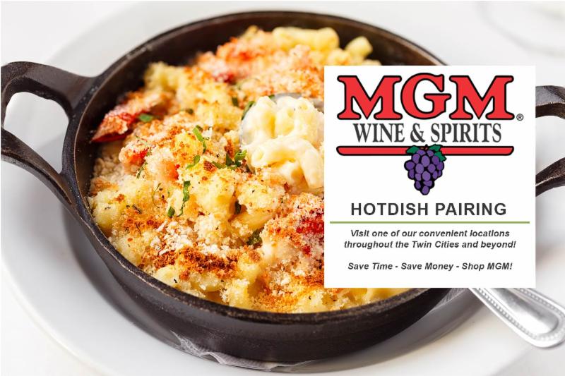 wine pairing for bacon mac and cheese